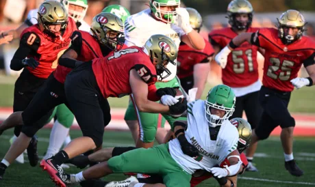 University High efficient, delibrate in all-around 35-3 victory over Musselman to open 2026